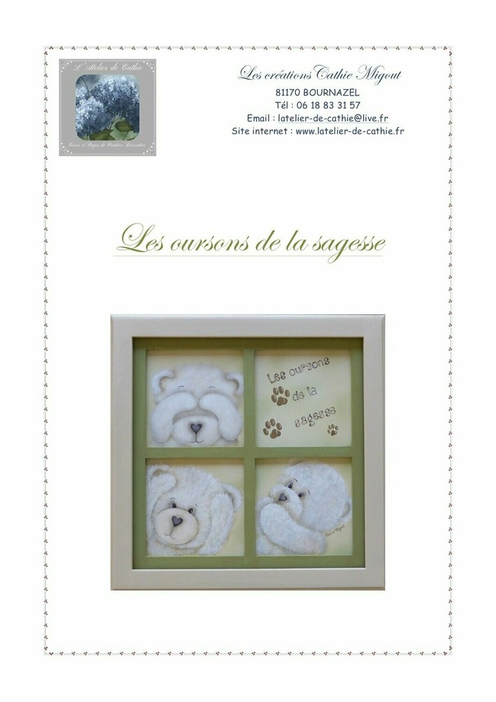 Les oursons de la tendresse