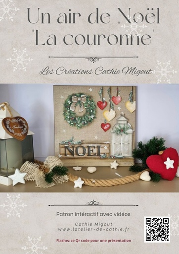 Un air de Noël - La couronne - Version Papier